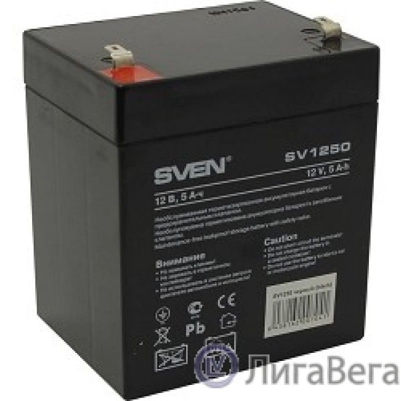 Sven SV1250 (12V 5Ah) батарея аккумуляторная Sven SV1250 (12V 5Ah) батарея аккумуляторная