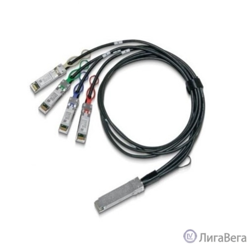 Mellanox® passive copper hybrid cable, ETH 100GbE to 4x25GbE, QSFP28 to 4xSFP28, 1.5m, Colored, 30AWG, CA-N (MCP7F00-A01AR30N) Mellanox® passive copper hybrid cable, ETH 100GbE to 4x25GbE, QSFP28 to 4xSFP28, 1.5m, Colored, 30AWG, CA-N (MCP7F00-A01AR30N)
