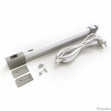 Hyperline TL19-LED-10W-EU Осветительная панель 19 дюймов, LED 10W, 110/220V, 19 дюймовое крепление+ магнитное крепление, 485х31х48мм, длина кабеля 2м, евровилка