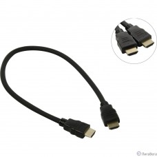 Exegate EX287728RUS Кабель HDMI ExeGate EX-CC-HDMI2-0.5 (19M/19M, 0,5м, v2.0, 4K UHD, Ethernet, позолоченные контакты)