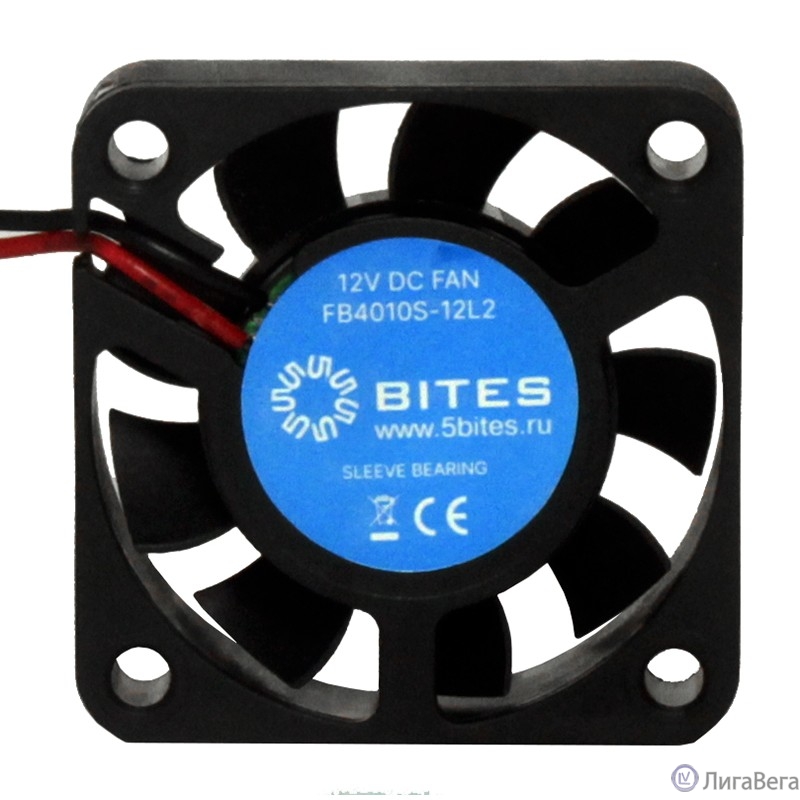 5bites Вентилятор FB4010S-12L2 40X10 / SLEEVE / 5000RPM / 2P 5bites Вентилятор FB4010S-12L2 40X10 / SLEEVE / 5000RPM / 2P