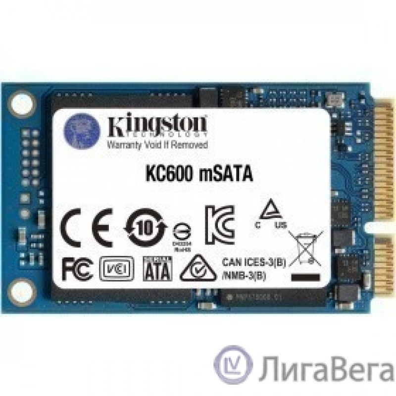 Kingston SSD 256GB KC600 Series SKC600MS/256G mSATA Kingston SSD 256GB KC600 Series SKC600MS/256G mSATA