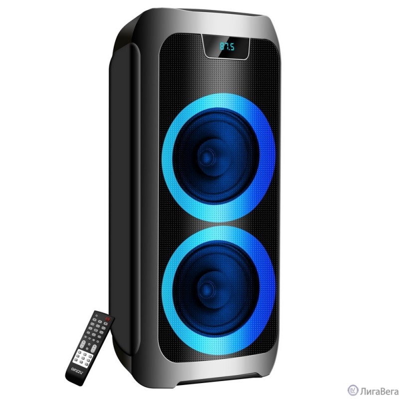 Ginzzu GM-211, Акустическая система Midi, RGB/BT/USB/TF/FM/ДУ Ginzzu GM-211, Акустическая система Midi, RGB/BT/USB/TF/FM/ДУ