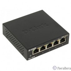 D-Link DGS-1005D/J2A Неуправляемый коммутатор с 5 портами 10/100/1000Base-T