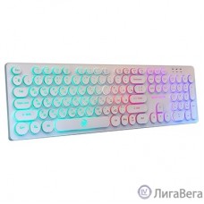 Dialog Gan-Kata Клавиатура KGK-16U WHITE - игровая с RGB-подсветкой, USB, белая 