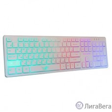 Dialog Gan-Kata Клавиатура KGK-17U WHITE - игровая с RGB-подсветкой, USB, белая             