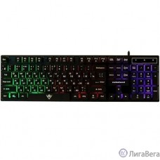 Клавиатура KG-23U BLACK Nakatomi Gaming - игровая с RGB-подсветкой, USB, черная 