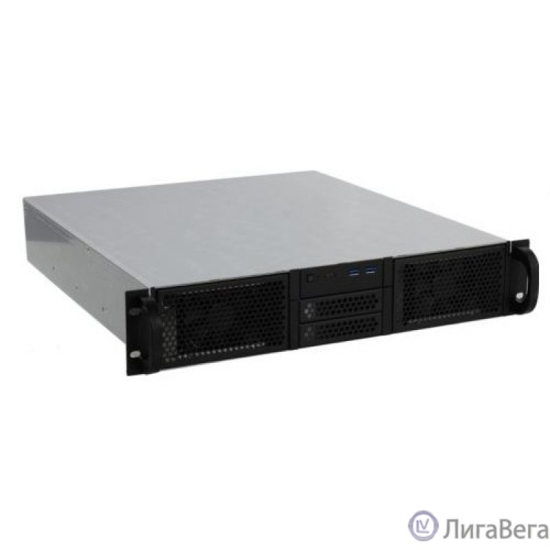 Procase RE204-D0H8-A-48 Корпус 2U server case,0x5.25+8HDD,черный,без блока питания(2U,2U-redundant),глубина 480мм,ATX 12″x9.6″