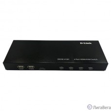 D-Link DKVM-410H/A2A 4-портовый KVM-переключатель с портами HDMI и USB