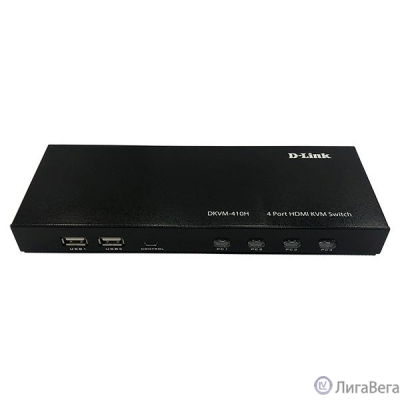 D-Link DKVM-410H/A2A 4-портовый KVM-переключатель с портами HDMI и USB D-Link DKVM-410H/A2A 4-портовый KVM-переключатель с портами HDMI и USB