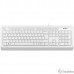 Клавиатура + мышь A4Tech Fstyler F1010 клав:белый/серый мышь:белый/серый USB Multimedia [1147556]