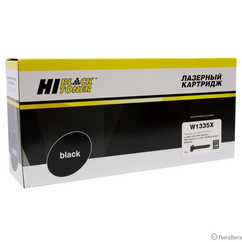 Hi-Black  W1335X  Тонер-картридж  (HB-W1335X) для HP LaserJet M438/M442/M443, 13,7K Hi-Black  W1335X  Тонер-картридж  (HB-W1335X) для HP LaserJet M438/M442/M443, 13,7K