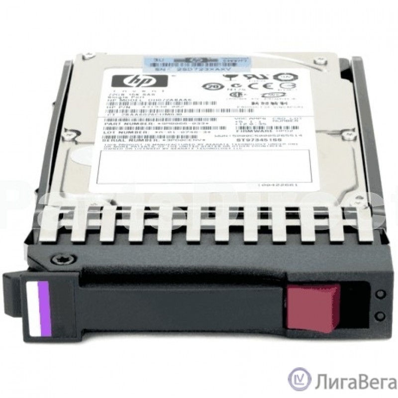 HP 873036-001B/873012-B21  Жёсткий диск 1,2Tb 2.5″ HPE dual port SAS 10000rpm 12Gb/s Standard Carrier DS