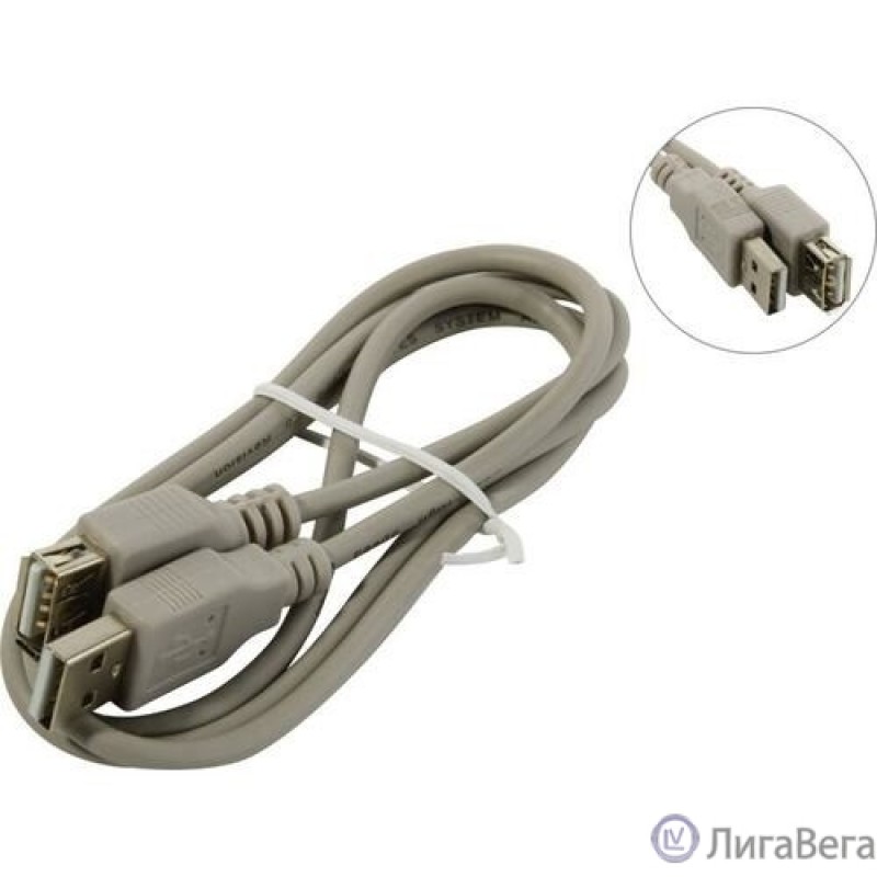 5bites Кабель удлинитель UC5011-010C USB2.0 / AM-AF / 1M 5bites Кабель удлинитель UC5011-010C USB2.0 / AM-AF / 1M