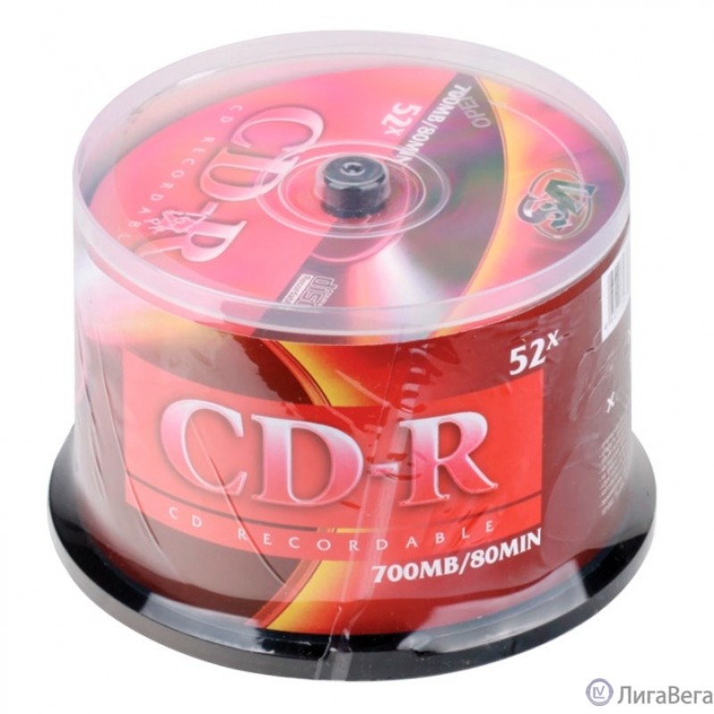 Диски VS CD-R 700MB 52x Cake/50 (620106) Диски VS CD-R 700MB 52x Cake/50 (620106)