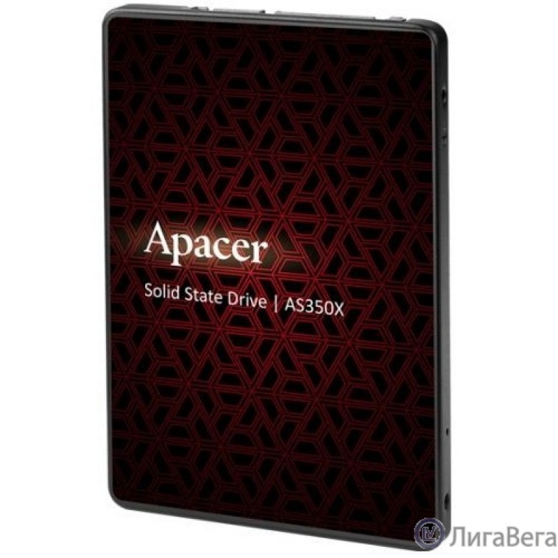 Apacer SSD PANTHER AS350X 128Gb SATA 2.5″ 7mm, R560/W540 Mb/s, IOPS 80K, MTBF 1,5M, 3D NAND, Retail (AP128GAS350XR-1)