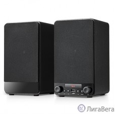 Dialog Jazz AJ-13 BLACK - акустические колонки 2.0, 2*15W RMS, Bluetooth, FM, USB+microSD reader