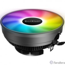 PCCooler E126M PRO Кулер S775/115X/AM2/2+/AM3/3+/AM4/FM1/FM2/2+ (TDP 92W, вент-р 120мм с PWM, FIXED COLOR FAN, 1000-1800RPM, 29.8dBa) Retail Color Box
