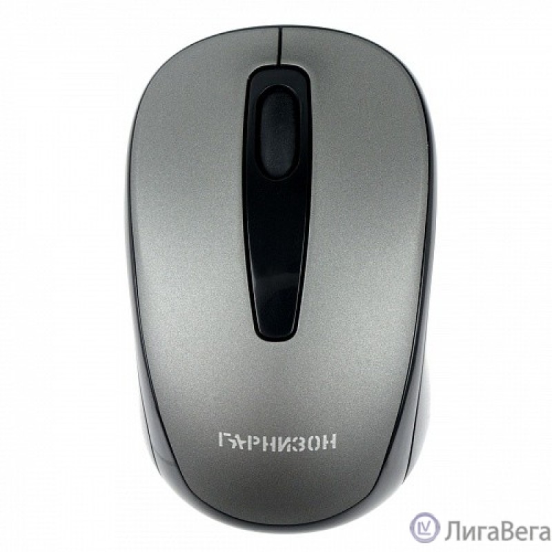 Гарнизон Мышь беспров. GMW-450-1, чип X4, серый, 1000 DPI, 2 кн.+ колесо-кнопка
