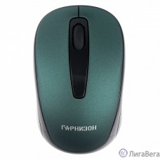 Гарнизон Мышь беспров.GMW-450-2, чип X4, зеленый, 1000 DPI, 2 кн.+ колесо-кнопка