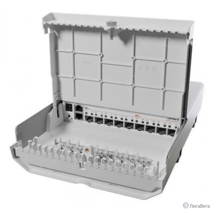 MikroTik CRS310-1G-5S-4S+OUT Коммутатор уличный, оптический 1*1Gbit Rj45, 5*1Gbit SFP, 4*10Gbit SFP+ MikroTik CRS310-1G-5S-4S+OUT Коммутатор уличный, оптический 1*1Gbit Rj45, 5*1Gbit SFP, 4*10Gbit SFP+
