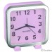 Perfeo Quartz часы-будильник ″PF-TC-018″, квадратные 13*13 см, красные/сакура