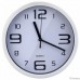 Perfeo Настенные часы ″PF-WC-001″, круглые д. 20 см, белый корпус / белый циферблат
