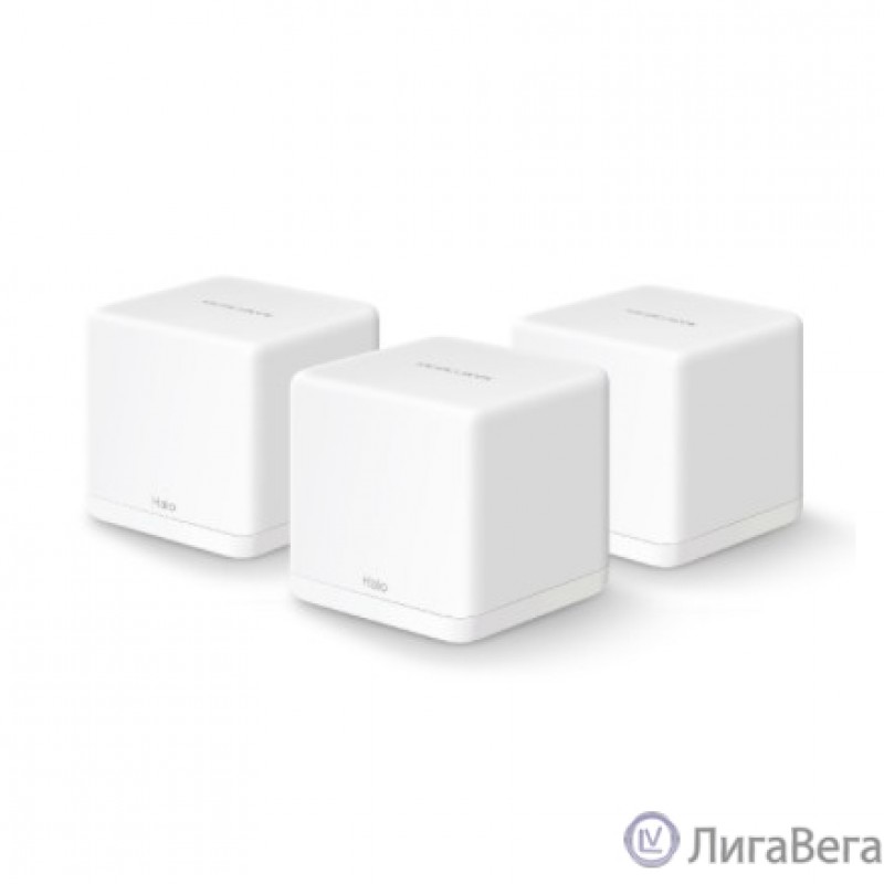 Mercusys Halo H30G(3-pack) AC1300 Домашняя Mesh Wi-Fi система Mercusys Halo H30G(3-pack) AC1300 Домашняя Mesh Wi-Fi система