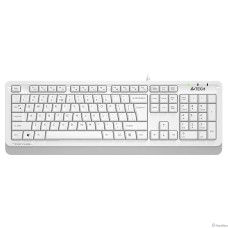 Клавиатура A4Tech Fstyler FKS10 белый/серый USB [1530198]