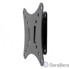 REXANT Кронштейн для телевизора 10″-27″, фиксированный чёрный {10″-27″ Максимальная нагрузка: 15 кг VESA: 75х75, 100х100 мм}