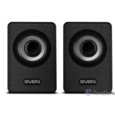 SVEN 135, чёрный, USB, акустическая система 2.0,  мощность 2x3 Вт(RMS)