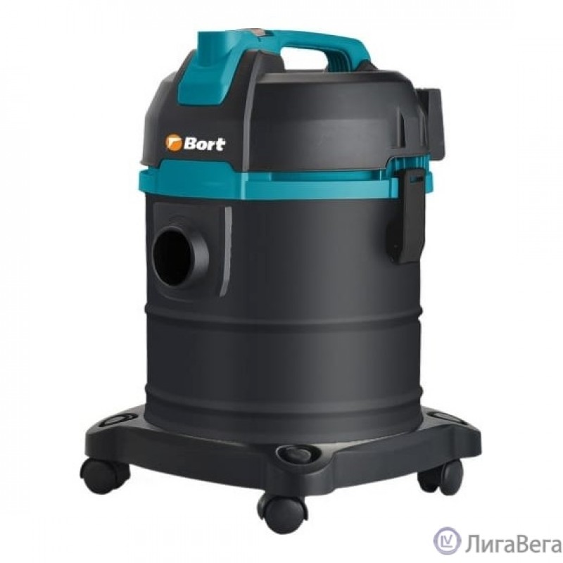 Bort ПЫЛЕСОС ДЛЯ СУХОЙ И ВЛАЖНОЙ УБОРКИ BORT BSS-1220 BLACK {20 л; 1200 Вт; 18 кПа; Пылесос для влажной уборки ; 6 кг} [93412598/23412598]