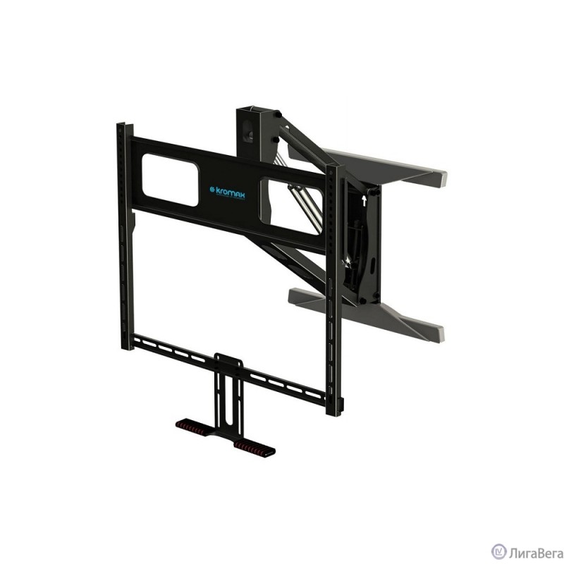 Kromax ATLANTIS-99 черный 40″-65″ макс.35кг настенный поворот и наклон верт.перемещ. Kromax ATLANTIS-99 черный 40″-65″ макс.35кг настенный поворот и наклон верт.перемещ.