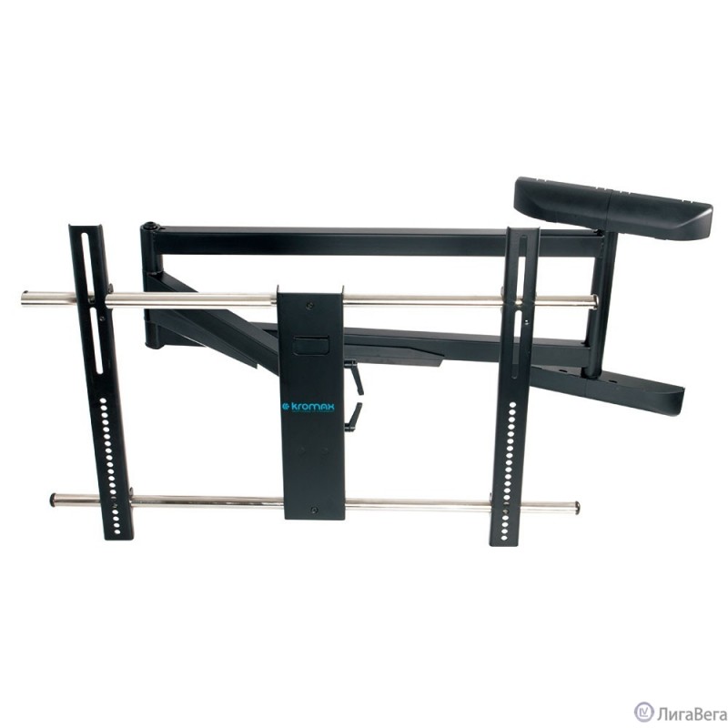 Kromax ATLANTIS-120 черный 40″-100″ макс.121кг настенный поворот и наклон
