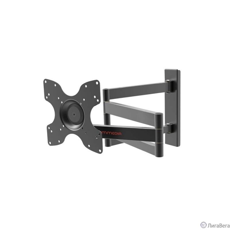 Arm Media LCD-900 черный 22″-55″ макс.18кг настенный поворот и наклон Arm Media LCD-900 черный 22″-55″ макс.18кг настенный поворот и наклон