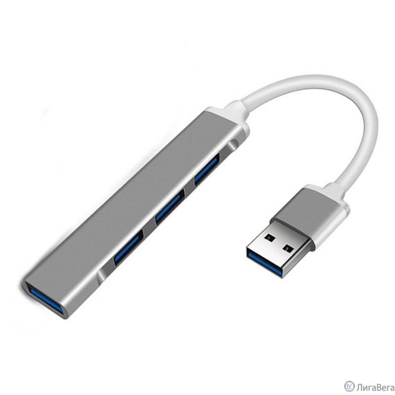 ORIENT CU-322, USB 3.0 (USB 3.1 Gen1)/USB 2.0 HUB 4 порта: 1xUSB3.0+3xUSB2.0, USB штекер тип А, алюминиевый корпус, серебристый (31234) ORIENT CU-322, USB 3.0 (USB 3.1 Gen1)/USB 2.0 HUB 4 порта: 1xUSB3.0+3xUSB2.0, USB штекер тип А, алюминиевый корпус, серебристый (31234)