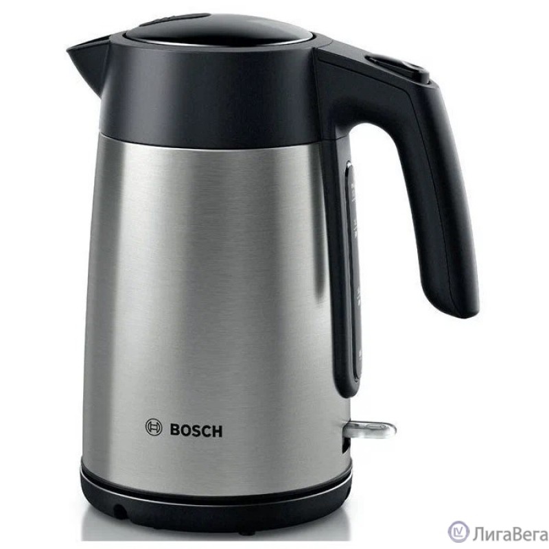 BOSCH TWK7L460 Чайник электрический  1.7л. 2400Вт, нержавеющая сталь