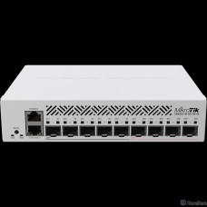 MikroTik CRS310-1G-5S-4S+IN Коммутатор 1RJ45 1Gbit, 5*SFP 1Gbit, 4*SFP 10Gbit, POE in, indoor case, RouterOS L5