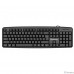 Defender Клавиатура Astra HB-588 RU [45588] {Проводная, черный, полноразмерная}