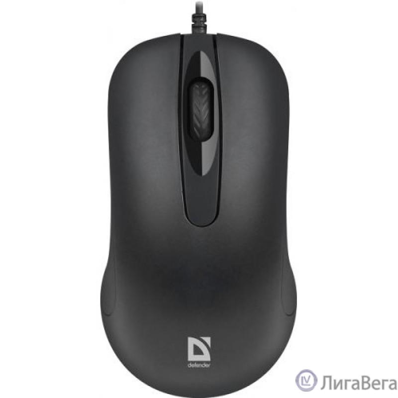 Defender Classic MB-230 [52231] {Проводная оптическая мышь,4кнопки,1000/1200dpi,черный}