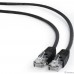 Cablexpert PP12-0.5M/BK Патч-корд UTP кат. 5e, 0.5м, литой, многожильный, чёрный (PP12-0.5M/BK)