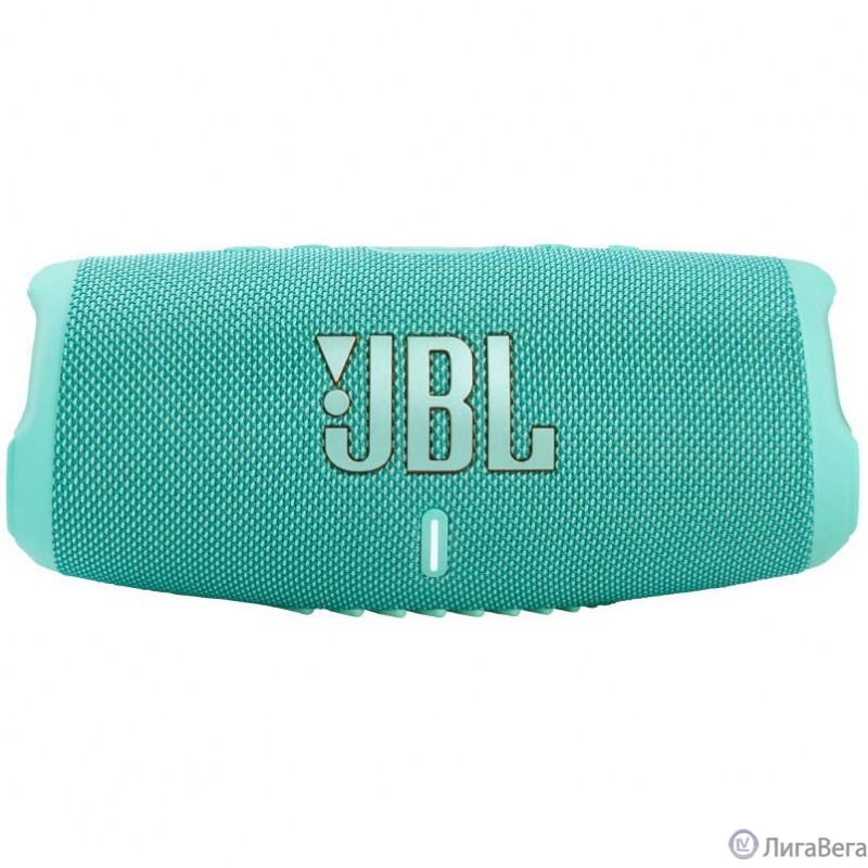 Колонка порт. JBL Charge 5 бирюзовый 40W 2.0 BT 15м 7500mAh (JBLCHARGE5TEAL)