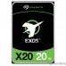 20TB Seagate Exos X20 (ST20000NM002D) {SAS 12Gb/s, 7200 rpm, 256mb buffer, 3.5″}