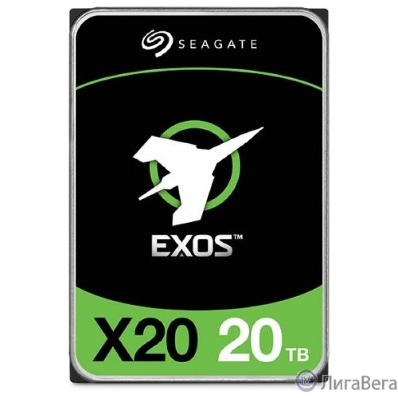 20TB Seagate Exos X20 (ST20000NM002D) {SAS 12Gb/s, 7200 rpm, 256mb buffer, 3.5″}