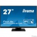 LCD Iiyama 27'' T2754MSC-B1AG {IPS 1920х1080 TOUCH 300cd 178/178 1000:1 4ms D-sub DVI HDMI USB-Hub Height Tilt Speakers Webcam}