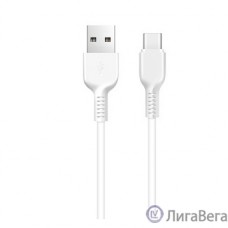 HOCO HC-61199 X13/ USB кабель Type-C/ 1m/ 2A/ White