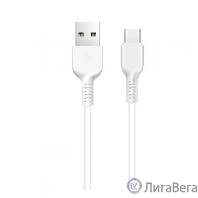 HOCO HC-61199 X13/ USB кабель Type-C/ 1m/ 2A/ White