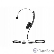 Гарнитура проводная YEALINK YHS34 Mono черный