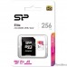 Micro SecureDigital 256GB Silicon Power SP256GBSTXBV1V20SP Elite + adapter  Class10