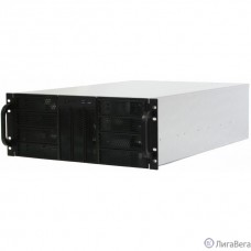 Procase Корпус 4U server case,11x5.25+0HDD,черный,без блока питания,глубина 550мм,MB CEB 12″x10,5″, панель вентиляторов 3*120x25 PWM [RE411-D11H0-FC-55]